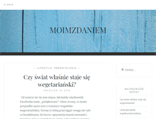 Tablet Screenshot of moimzdaniem.org